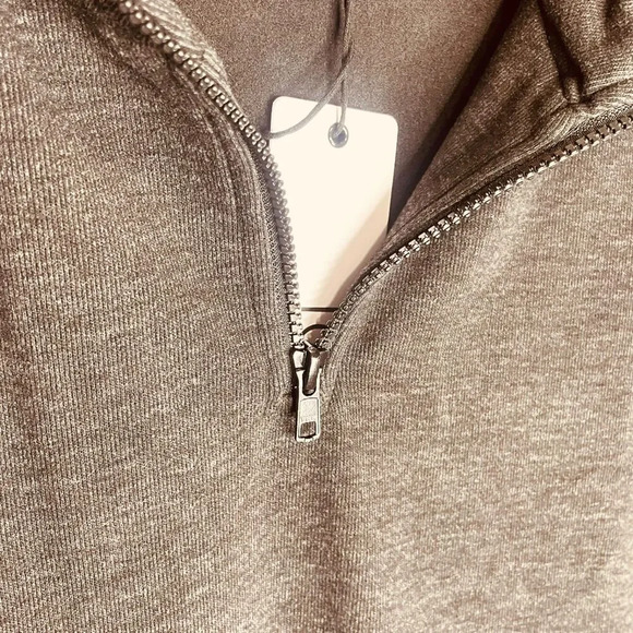 Bobi Los Angeles by Revolve 1/4 Zip Pullover Sweatshirt - Picture 7 of 12